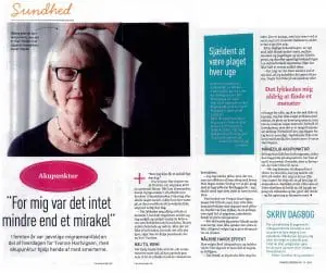 Migræne kan behandles effektivt med akupunktur