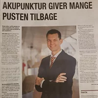 Artikel om Boel Akupunktur i Jyllands Posten