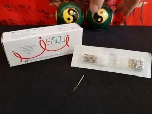 7 mm Acupuncture needles (0,19 x 7 mm)